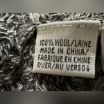 Dana Buchman  DB Life 100% wool sweater size XL gray cowl neck 3/4 sleeves Photo 8