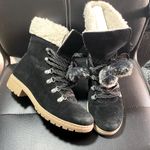 G.H. Bass &Co. G.H.Bass & CO. Abigail Faux Fur Ankle Boots Black Cream Size 8 1/2 Photo 2