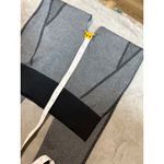 NWOT Blue Star Size L/XL Gray Black Leggings Athletic Lounge High Rise Stretch Size L Photo 4