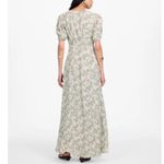 Madewell NWT  Puff-Sleeve V-Neck Midi Dress in Floral Size 0 Photo 1