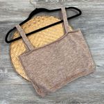 Butterfly embroidered knit sleeveless sweater tank‎ Size M Photo 5