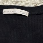 Active Basic  Black Long Sleeve Tee Size M Photo 1