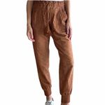 Something Navy Meghan Paperbag Sweatpants Size M NEW Photo 1