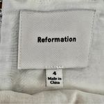 Reformation  Dillon Linen Top Size 4 Photo 5
