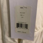 Bailey 44 Cream Asymmetrical Wrap Blouse Photo 4