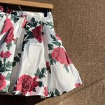 Dancing Queen Vintage  USA Tudor Rose-print pleated Western Cowgirl Skirt Sz XS Photo 11