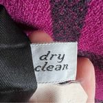 Pendleton VTG 70s-80s Virgin Wool Blazer Jacket Violet Plaid Size 16 USA Preppy Photo 6