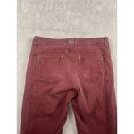 Kuhl Legendary Pants Womens Sz 8 Maroon Red Slim Stretch Cotton * Photo 6