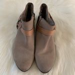 Sam Edelman Phoenix Taupe Suede Bootie Shoe Size 7.5 Photo 2