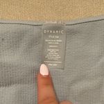 Dynamic Casual Light Blue Ribbed Short Sleeve Top Photo 1