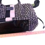 Kate Spade Kate Spade Stevie Diaper Baby Bag Black White Stripe Satchel Tote Travel Photo 9
