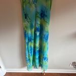 BLUE JODI MICHAELS FLORAL MAXI‎ SKIRT Size undefined Photo 5