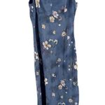 Byer Too! California Women's Blue Floral Maxi slip babydoll Dress vintage 13 Size undefined Photo 1