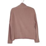 PINK - Victoria's Secret  Dusty Rose Quarter Zip Pullover Small Athleisure Photo 1
