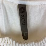 XCVI Ivory Crochet Fringe Long Sleeve Mini Dress L Photo 5