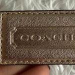 Coach 2"  Gold Fob Bag Charm Hang tag Hangtag Photo 0