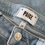 Paige High Rise Sarah Slim Crop Jean in Cruiser Destructed Size 28 Photo 9