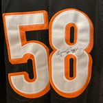 Reebok AUTOGRAPHED Cincinnati Bengals Rey Maualuga Stitched Jersey Photo 1