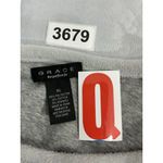 Womans Grace The Perfect Fit XL Gray Pullover Crew Neck Long Sleeve Soft Shirt Photo 2