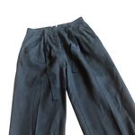 Wilfred Aritzia Black Cropped Length Linen Blend Slacks Pants Size 4 Women's Photo 4