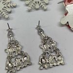 Lot Of 3 Dangle Costume Earrings Pierced Christmas Snowman Snowflake Penguin Photo 9