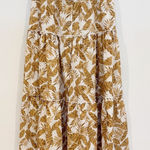 Anthropologie Eberjey Nolita 100% Cotton Voile Tiered High Rise Beach Midi Maxi Skirt Small Photo 0