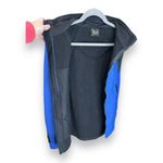 Mountain Hardwear Full Zip Blue Softshell Full-Zip Jacket Women’s Large Photo 3
