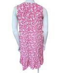 Untuckit Lucy Pink & White Floral Sleeveless Dress (S) Pink Photo 6