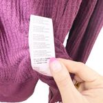 Free People  We The Free‎ North Shore Thermal Top Burgundy Size M Photo 5