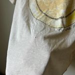 Aerie  Beige Smiley Face Find Your Joy Cotton T-shirt Women's XS Photo 2