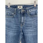 SO Junior's  Bootcut Low Rise Jeans Size 5 Waist Stretch  Blue Denim Bin9 Photo 5