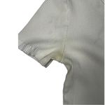 ZARA Ribbed Crop Top – Off-White Minimalist Basic Photo 5