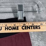 Nike  Air Leggings Womens XS Maroon Logo Spellout Activewear Athleisure Photo 9