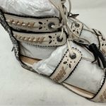 Coach  Via Demi Wedge Sandals Chalk NWT in Size 5 Photo 8