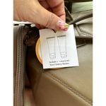 Max Studio NWT Vegan Leather Diamond Quilted Double Handle Workbook Shopper Tote Photo 8