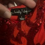 Lovely Day red sequins dress Photo 2