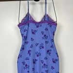 Wild Fable Women's Periwinkle Sleeveless Lace Trim Mesh Dress - Medium - NWT Photo 6