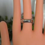 Statement Silver Pave Seashore Stretch Ring Photo 5