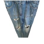 Pull & Bear ASOS Zip Front‎ Denim Overalls Blue Photo 3