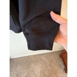 Gildan Long Sleeve Graphic Print Kangaroo Pocket Hooded Black Women's Size Large Photo 4