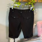 Tracy Evans  Black Bermuda Shorts Dressy Capris Womens Small Photo 3