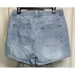 Wax Jean  Collection Light Wash Denim Jeans Skater Shorts Size Large Photo 1