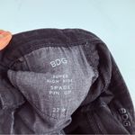 BDG Super High Rise “Spade Pin Up” Black Denim Shorts Photo 4