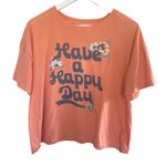 Awake  crop plus size 2XL short sleeve have a happy day Photo 0