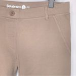 Betabrand Straight-Leg Classic Dress Yoga Pants in Khaki Twill Size Small Petite Photo 6
