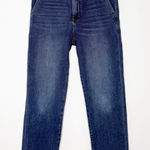 Kut From The Kloth Reese Straight Leg Jeans Zip Ankle Size 10 Long Photo 0