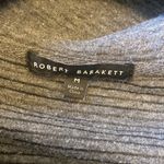 Robert Barakett charcoal gray ribbed full zip hooded jacket size M‎ Size M Photo 5