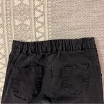 Oak + Fort  Slim Fit Elastic Waist Back Black Jeans Size S Photo 6