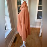 Aerie  Sunday Soft Turtleneck Burnt Orange Oversized Funnelneck Sweatshirt Small Photo 3