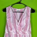 Motherhood Vintage Pink Sleeveless V-Neck Sundress Photo 3